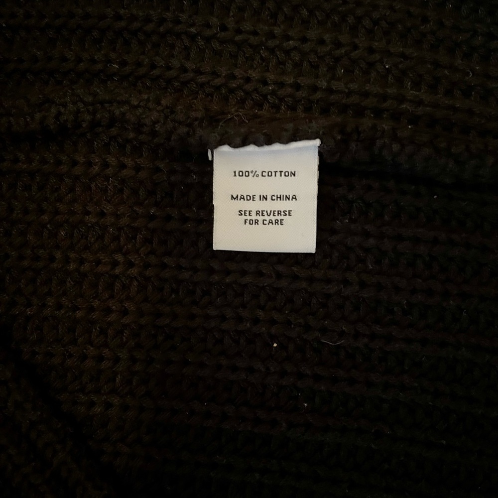 525 America hooded cotton heavyweight cardigan - Picture 4 of 4
